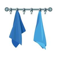 Vector illustration of towel.