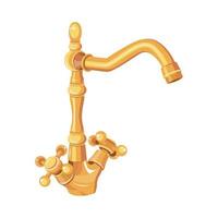 Vector illustrator of  Faucet