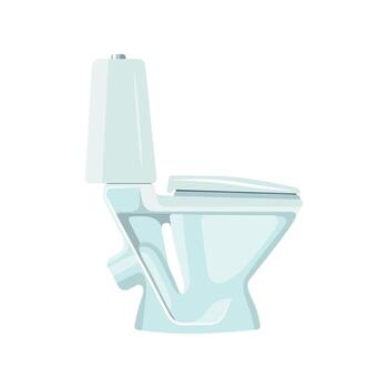 ilustrador vectorial de inodoro vector