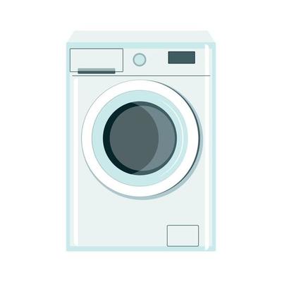 Vector illustrator of Washing machine