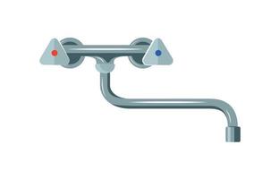 Vector illustrator of  Faucet