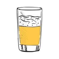ilustrador vectorial de jarra de cerveza vector