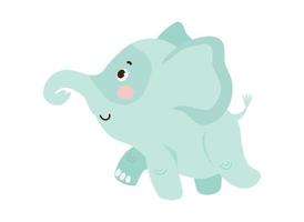 ilustrador vectorial de elefante vector