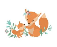 Vector illustrator of Squirrel