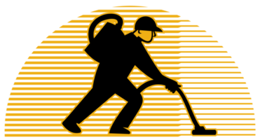 Male Cleaner working with vacuum side png