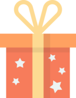 gift box illustration in minimal style png