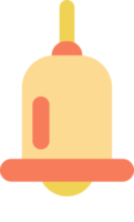 ilustración de campana en estilo minimalista png