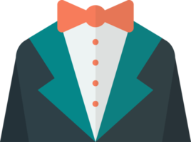 suit illustration in minimal style png