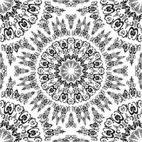 mandala with floral ornament pattern,Vector mandala relaxation patterns unique design with nature style, Hand drawn pattern,Mandala template for page decoration cards, book, logos vector