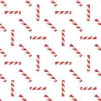 seamless pattern with striped candy sticks vector