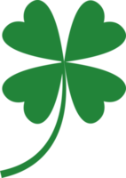 ícone de folha de trevo verde. trevo folhas ilustração png. png