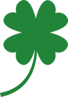 ícone de folha de trevo verde. trevo folhas ilustração png. png