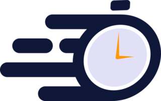 Expressversand-Icon-Konzept für Versanddienste. modernes Design mit Farbverlauf. png