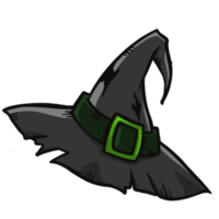 Halloween cartone animato strega cappello png