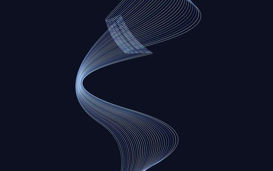 Abstract Colorful Lines wavy Lines background vector