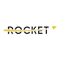 Rocket launch icon Free Vector