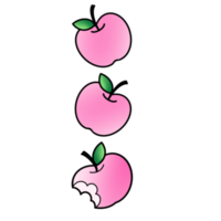 The tree apples png