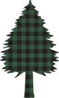 bufalo plaid Natale albero ornamenti clipart png
