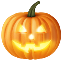 halloween pompoen jack O lantaarn geïsoleerd png