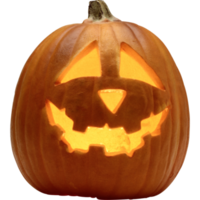 halloween-kürbis-jack-o-laterne isoliert png