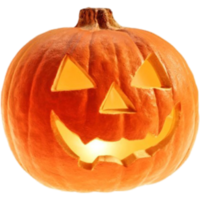 citrouille d'halloween jack o lantern isolé png