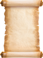 old parchment paper scroll sheet vintage aged or texture background png