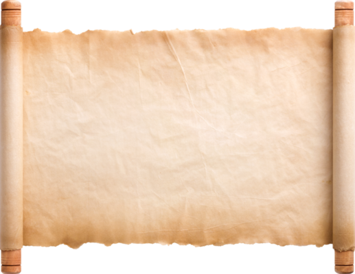 Old Parchment Scroll PNGs for Free Download