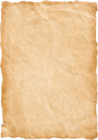 altes pergamentpapierblatt vintage gealtert oder texturhintergrund png