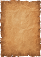 altes pergamentpapierblatt vintage gealtert oder texturhintergrund png