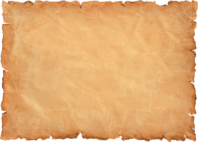 old parchment paper sheet vintage aged or texture background png