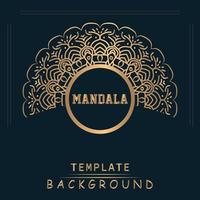 Mandala Template free Background vector