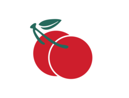 icono de logotipo de cereza png