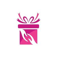 Gift Box Icon Vector