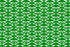Repeating Christmas trees pattern. For Christmas wallpaper, background, cover design. vector