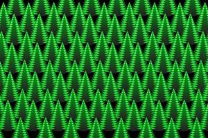 Repeating Christmas trees pattern. For Christmas wallpaper, background, cover design. vector