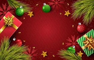 Merry Christmas Background vector