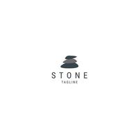 Stone logo icon design template vector