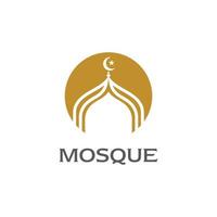 Mosque icon vector Illustration design