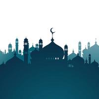 Mosque Building icon vector Illustration