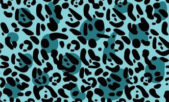 Seamless leopard pattern. Modern vector design for web and print. Handmade textiles, fabric and wallpaper. Contemporary colors. Vector illustration