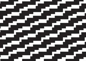 abstract pattern border Seamless black, gray and white square stripes Beautiful geometric maze pattern fabric. vector