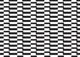 abstract pattern border Seamless black, gray and white square stripes Beautiful geometric maze pattern fabric. vector