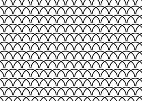 abstract pattern border Seamless black, gray and white square stripes Beautiful geometric maze pattern fabric. vector