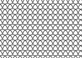 abstract pattern border Seamless black, gray and white square stripes Beautiful geometric maze pattern fabric. vector