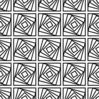 squares fractals seamless pattern. ornament for textiles. abstract geometry wallpaper vector