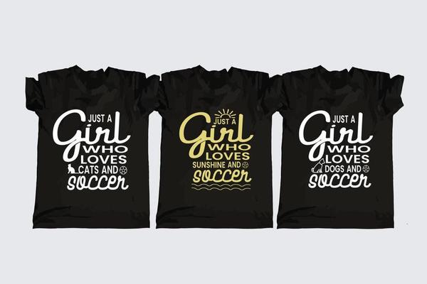 Soccer Shirt. Just A Girl Who Loves Sunshine And Soccer T-Shirt Soccer Shirt. Just A Girl Who Loves Sunshine And Soccer T-Shirt