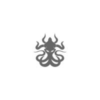 Kraken logo icon illustration vector