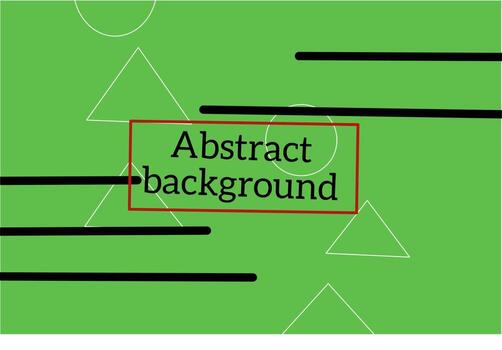 green abstract background with lines for template vector