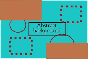fondo abstracto con caja para plantilla vector
