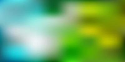 Light blue, green vector gradient blur layout.